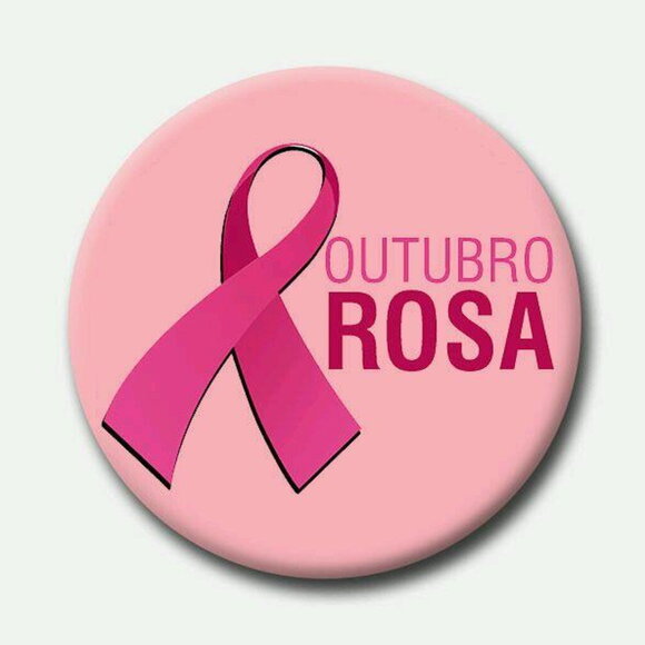 Boton Outubro Rosa 